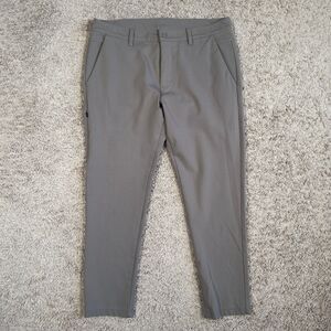 Bylt Everyday Pant 2.0 Mens 36 Beige Skinny Fit Performance Stretch